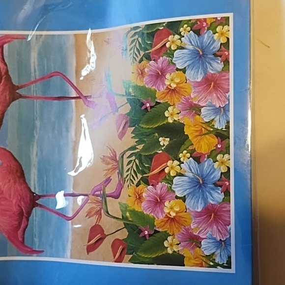 Flamingo Wall Decor Mural - Picture 3 of 5